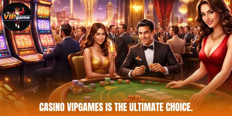 Casino VIPgames is the ultimate choice