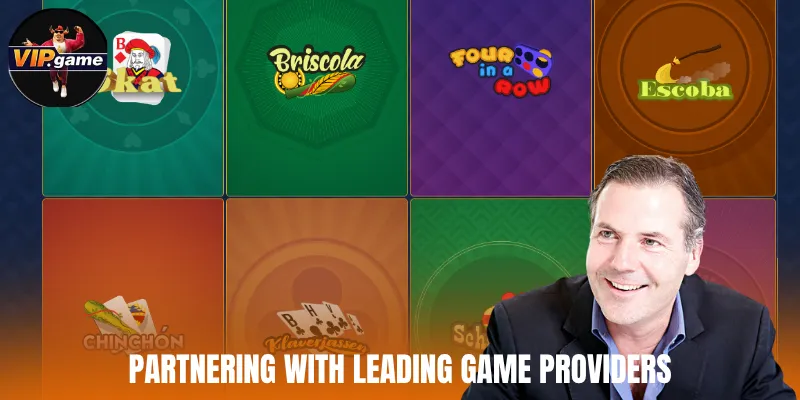 Partnering with leading game providers