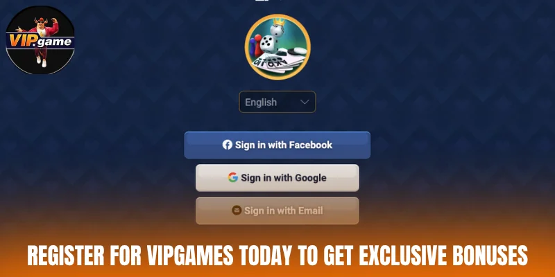 Register for Vipgames today to get exclusive bonuses