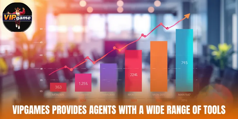 Vipgames provides agents with a wide range of tools